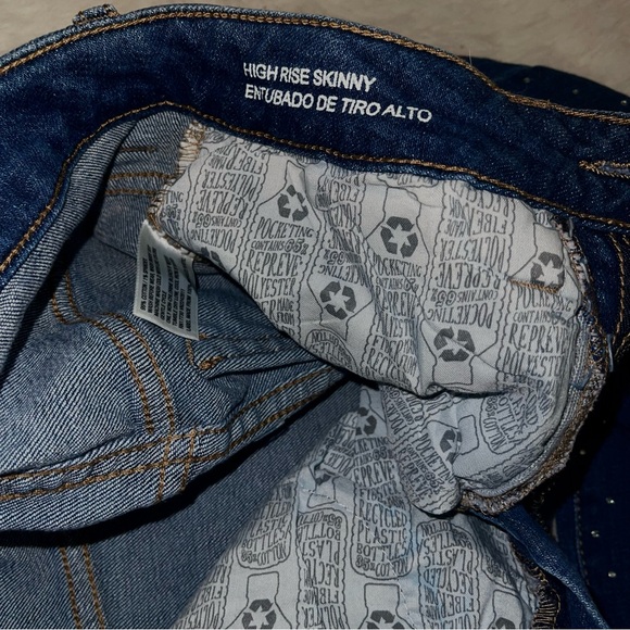 Wild Fable Skinny Jeans With Rhinestone Bling - Picture 5 of 6